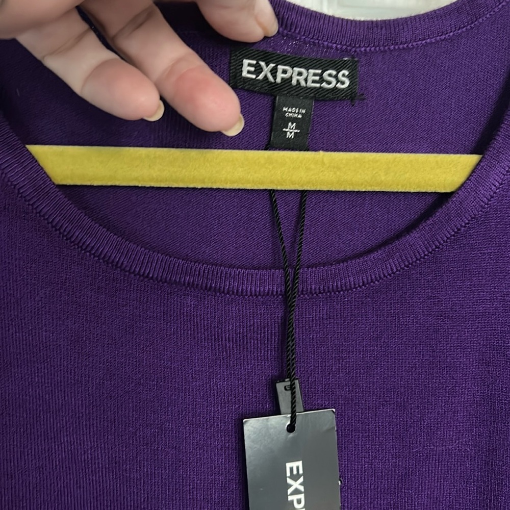 Express Vibrant purpleKnitwear